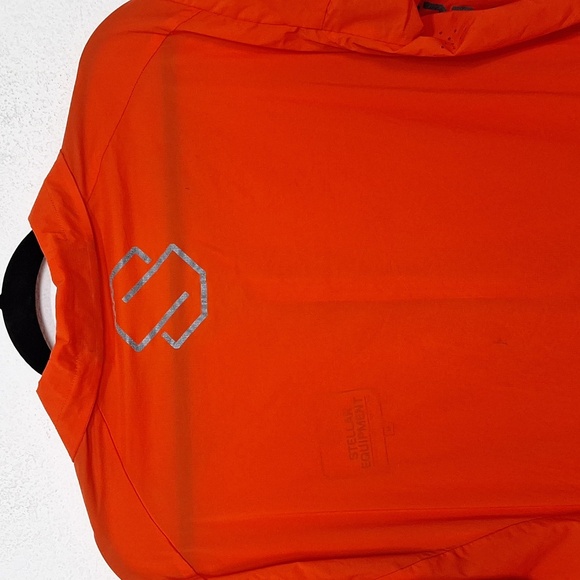 Stellar Equipment Men's Orange Gorpcore Full Zip Windbreaker Jacket 2.0 Size.M - Picture 8 of 15